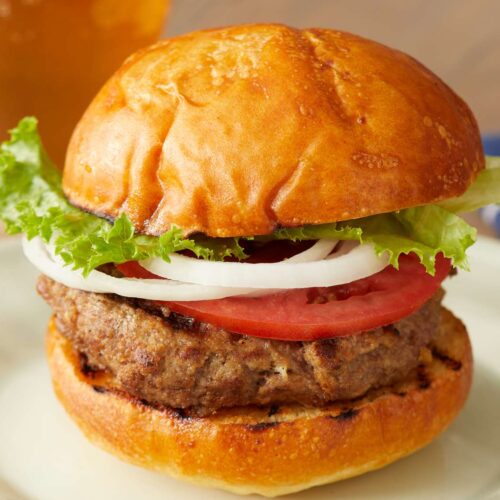Regular Burger with Chips